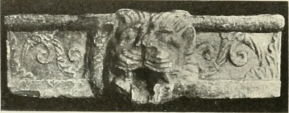 An illustration from Katalogos tou Mouseiou Lykosouras, 1911, leaf 71