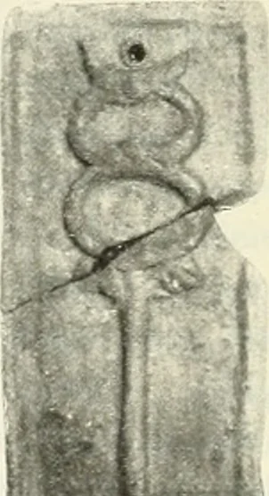An illustration from Katalogos tou Mouseiou Lykosouras, 1911, leaf 71