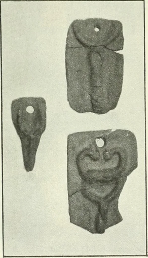 An illustration from Katalogos tou Mouseiou Lykosouras, 1911, leaf 72