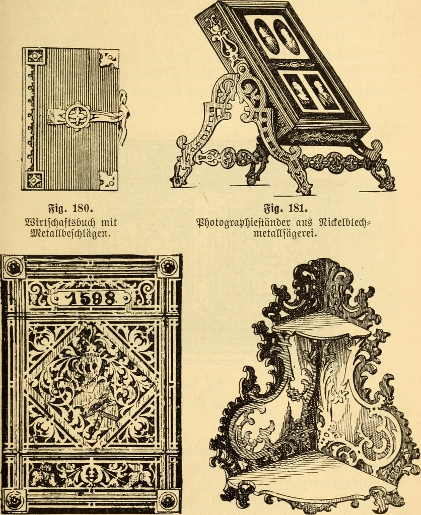 An illustration from Katechismus der Liebhaberkünste, 1896, leaf 186