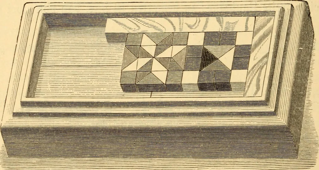 An illustration from Katechismus der Liebhaberkünste, 1896, leaf 195