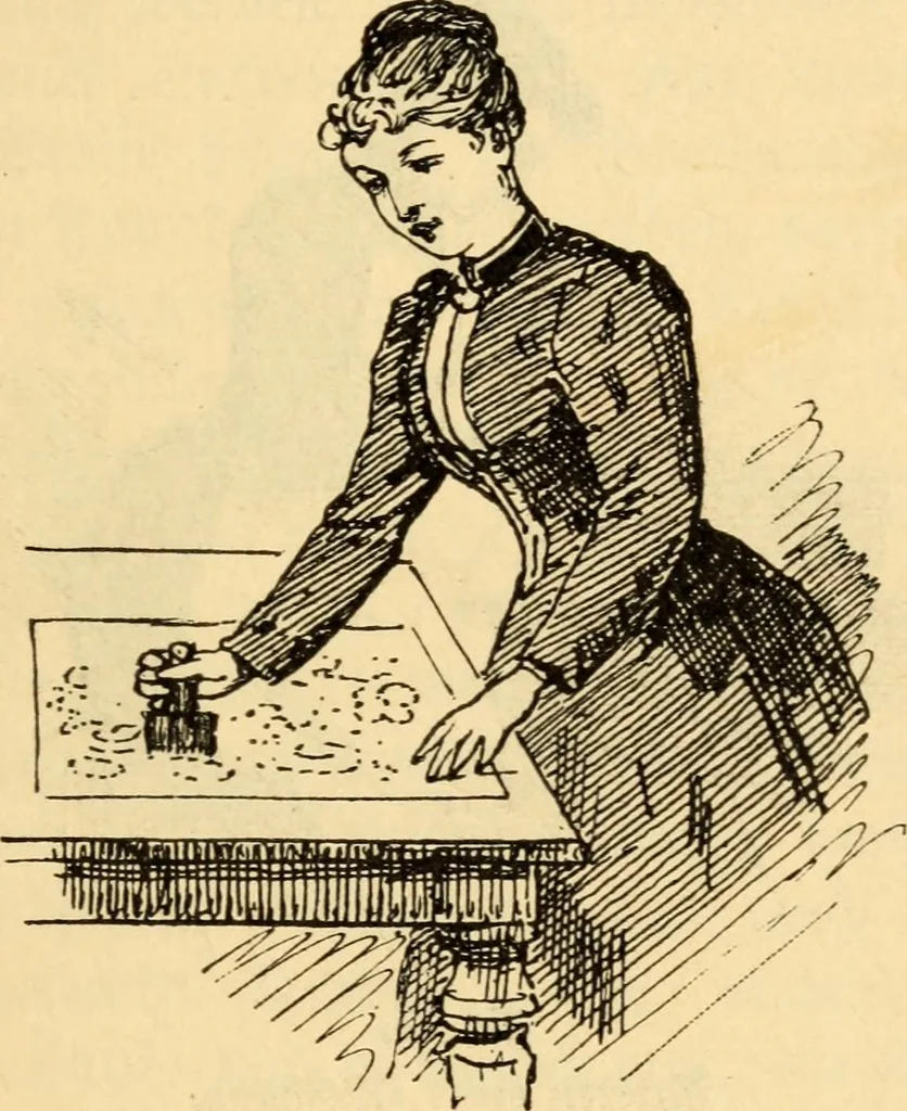 An illustration from Katechismus der Liebhaberkünste, 1896, leaf 28