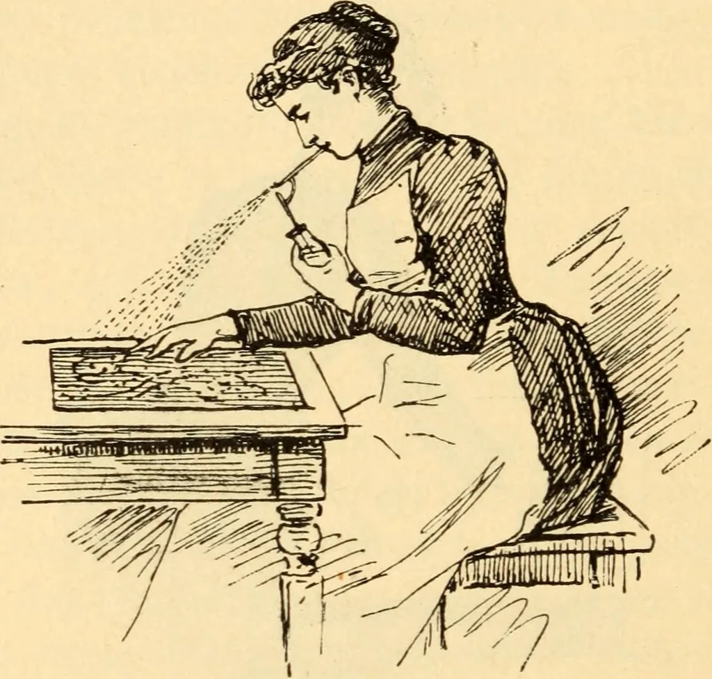 An illustration from Katechismus der Liebhaberkünste, 1896, leaf 29