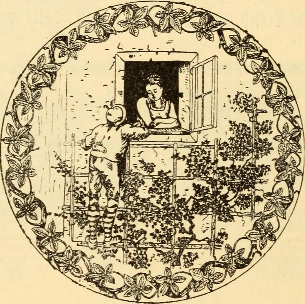 An illustration from Katechismus der Liebhaberkünste, 1896, leaf 53