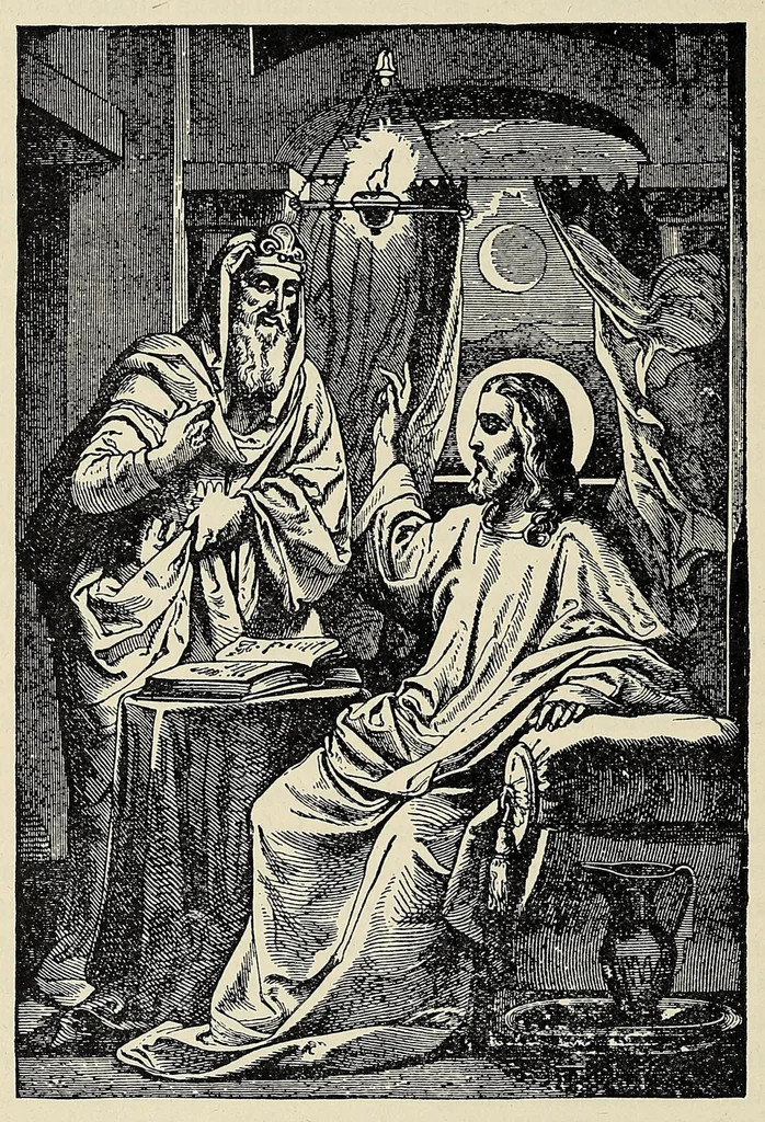 An illustration from Katolik gagikwe-masinaigan mi sa katolik enamiad gegikimind .., 1907, leaf 272