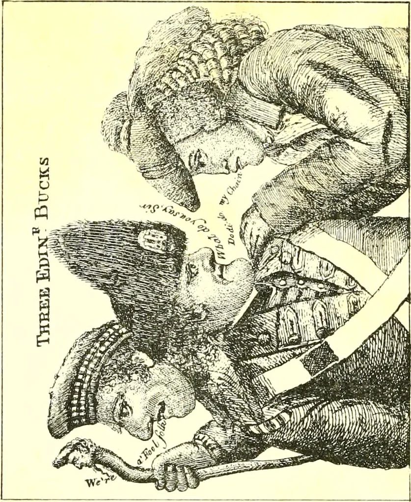 An illustration from Kay's Edinburgh portraits : a series of anecdotal biographies chiefly of Scotchmen, 1885, leaf 11