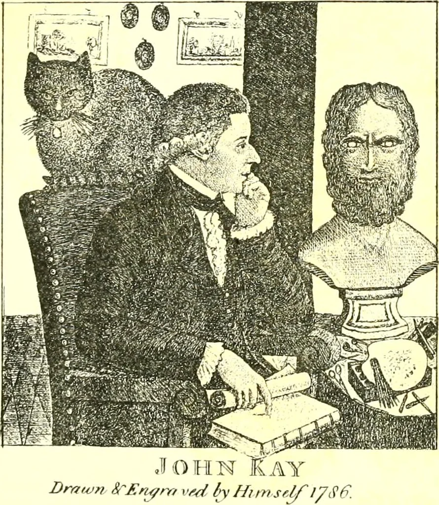 An illustration from Kay's Edinburgh portraits : a series of anecdotal biographies chiefly of Scotchmen, 1885, leaf 11