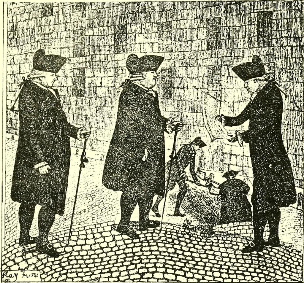 An illustration from Kay's Edinburgh portraits : a series of anecdotal biographies chiefly of Scotchmen, 1885, leaf 190