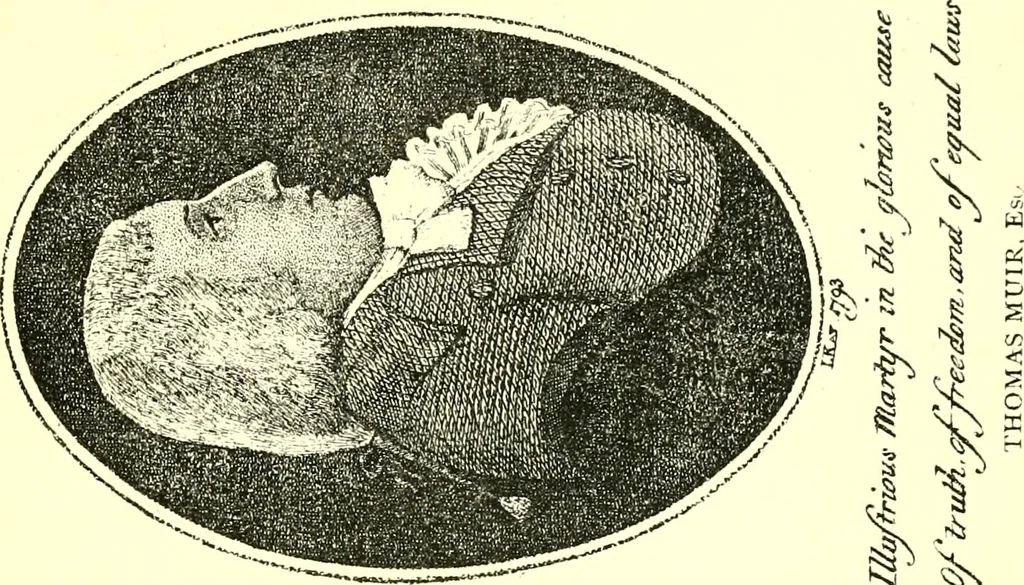 An illustration from Kay's Edinburgh portraits : a series of anecdotal biographies chiefly of Scotchmen, 1885, leaf 244