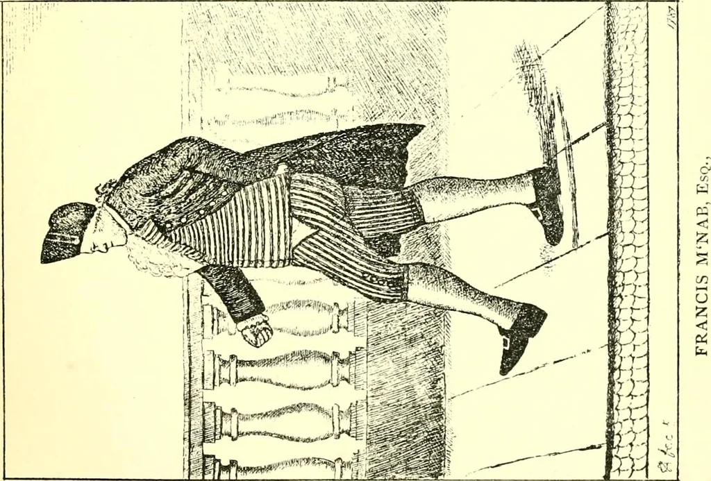 An illustration from Kay's Edinburgh portraits : a series of anecdotal biographies chiefly of Scotchmen, 1885, leaf 34