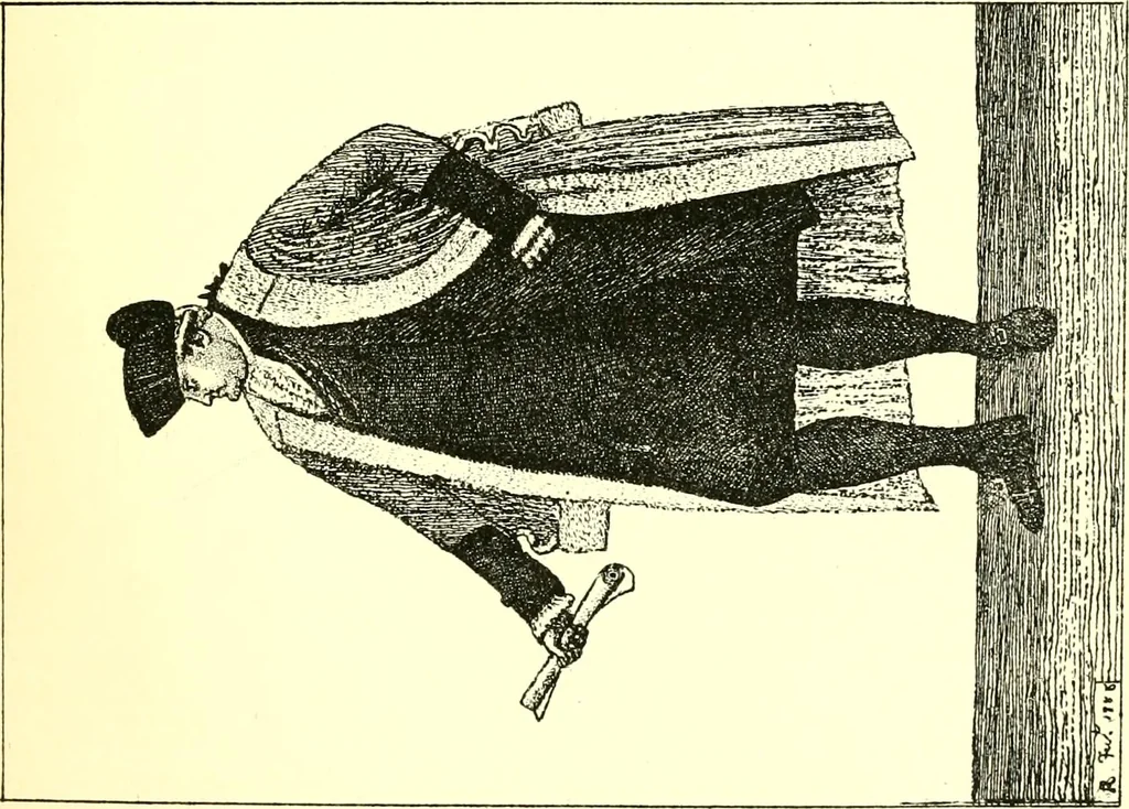 An illustration from Kay's Edinburgh portraits : a series of anecdotal biographies chiefly of Scotchmen, 1885, leaf 70