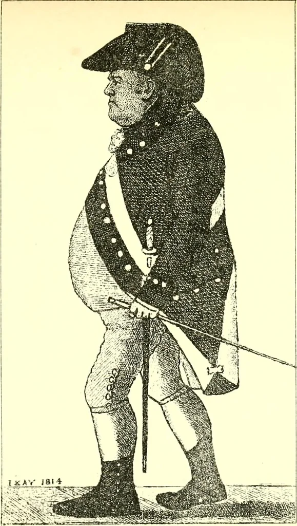 An illustration from Kay's Edinburgh portraits : a series of anecdotal biographies chiefly of Scotchmen, 1885, leaf 167