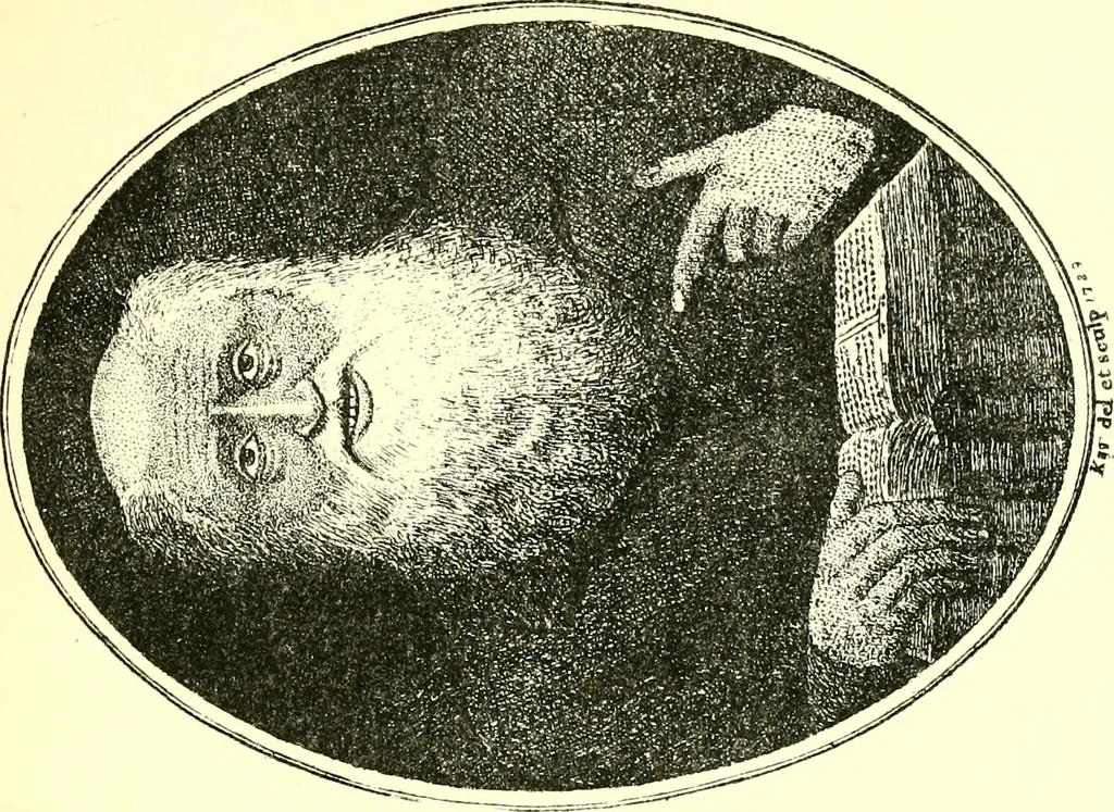 An illustration from Kay's Edinburgh portraits : a series of anecdotal biographies chiefly of Scotchmen, 1885, leaf 191