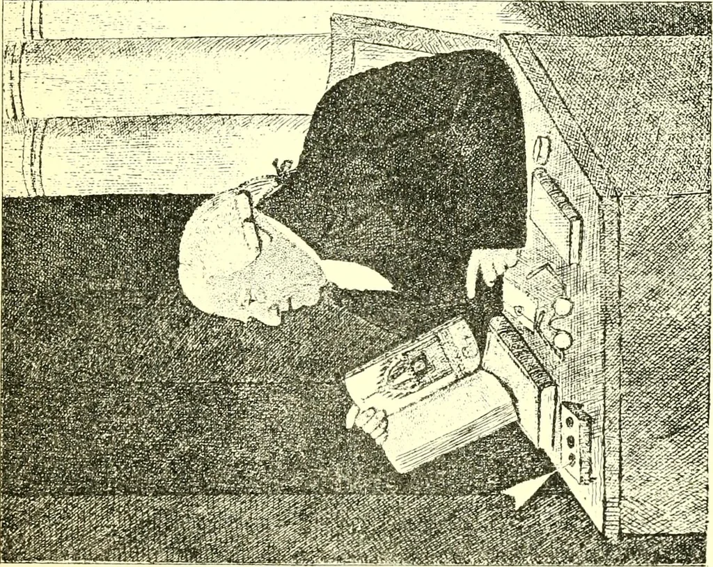 An illustration from Kay's Edinburgh portraits : a series of anecdotal biographies chiefly of Scotchmen, 1885, leaf 203