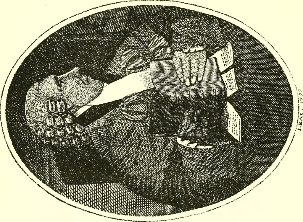 An illustration from Kay's Edinburgh portraits : a series of anecdotal biographies chiefly of Scotchmen, 1885, leaf 34
