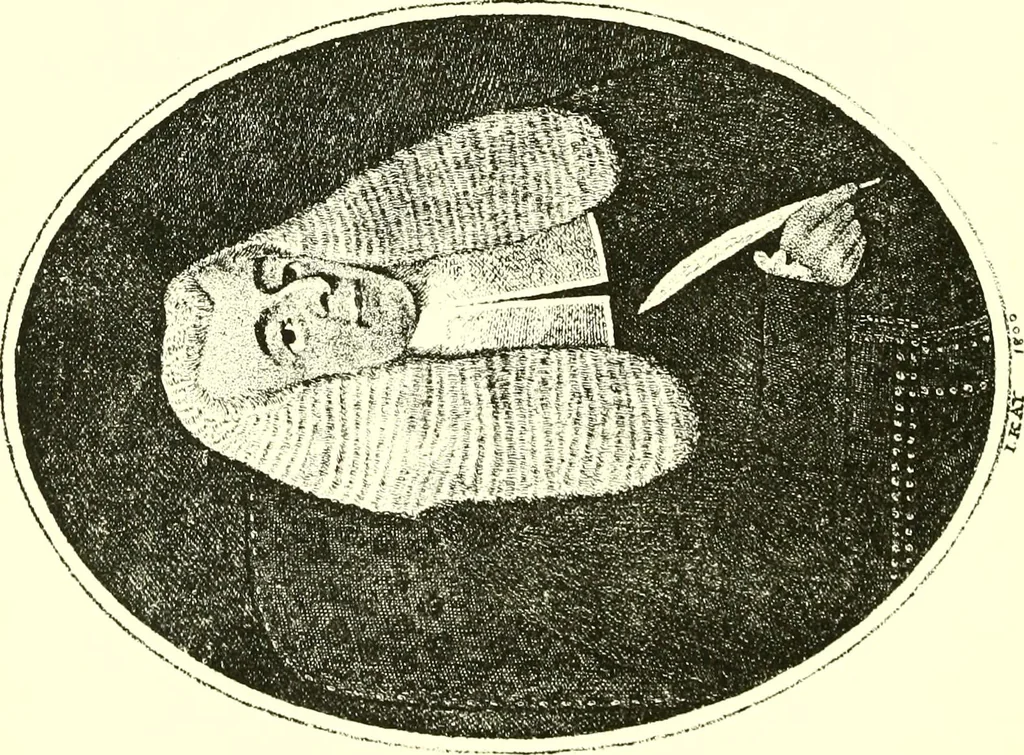 An illustration from Kay's Edinburgh portraits : a series of anecdotal biographies chiefly of Scotchmen, 1885, leaf 34