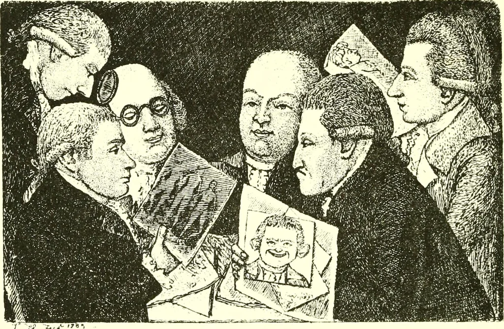 An illustration from Kay's Edinburgh portraits : a series of anecdotal biographies chiefly of Scotchmen, 1885, leaf 52