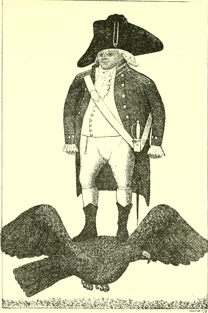 An illustration from Kay's Edinburgh portraits : a series of anecdotal biographies chiefly of Scotchmen, 1885, leaf 95
