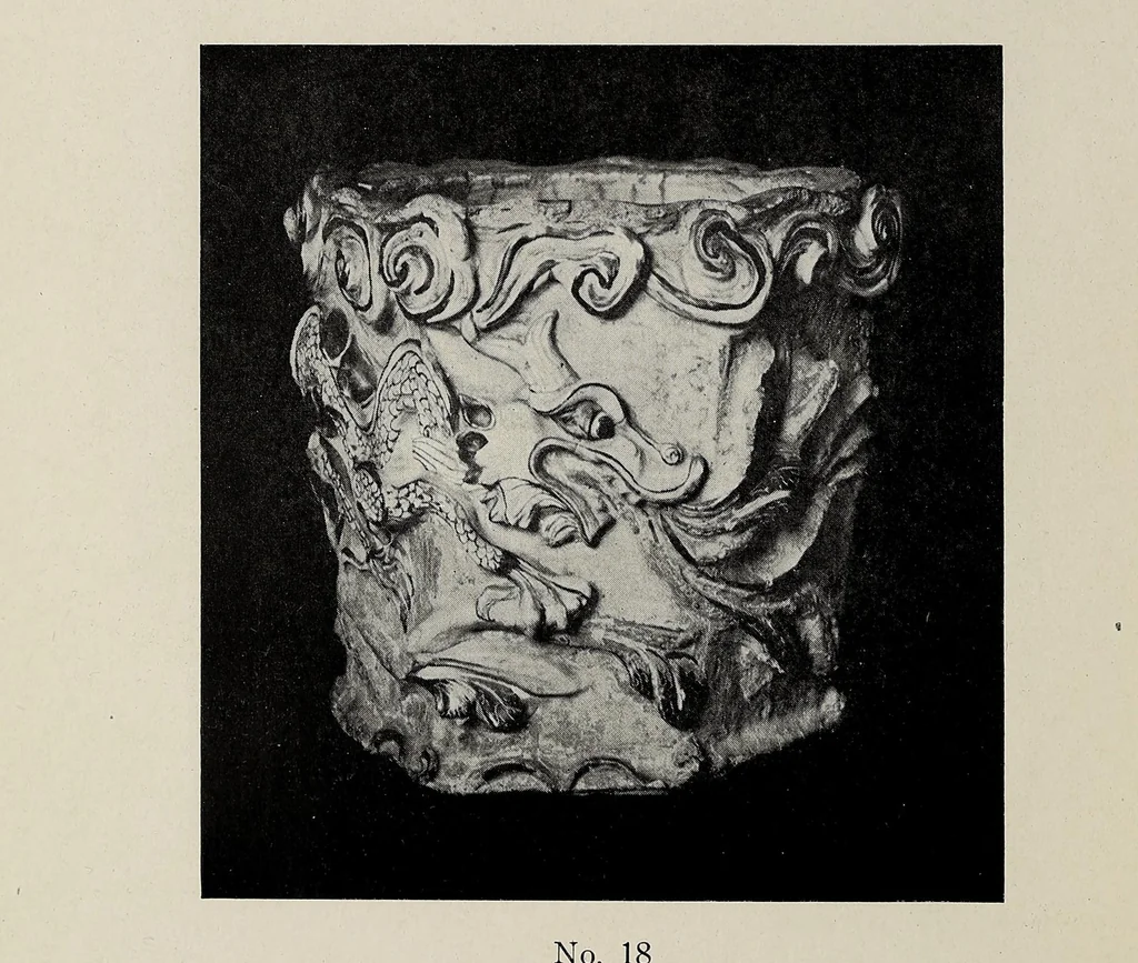 An illustration from The Kélékian collection of ancient Chinese potteries, 1917, leaf 58