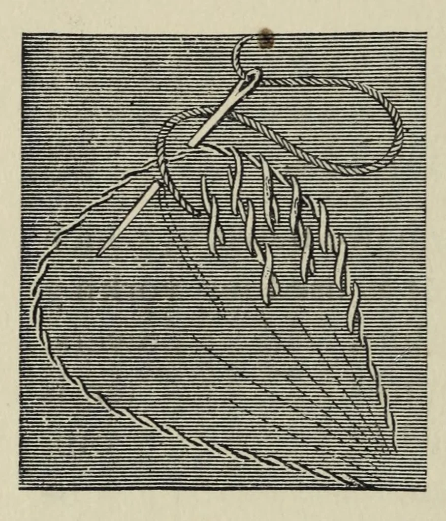 An illustration from Kensington embroidery and the colors of flowers : a complete guide to art needlework, 1884, leaf 10