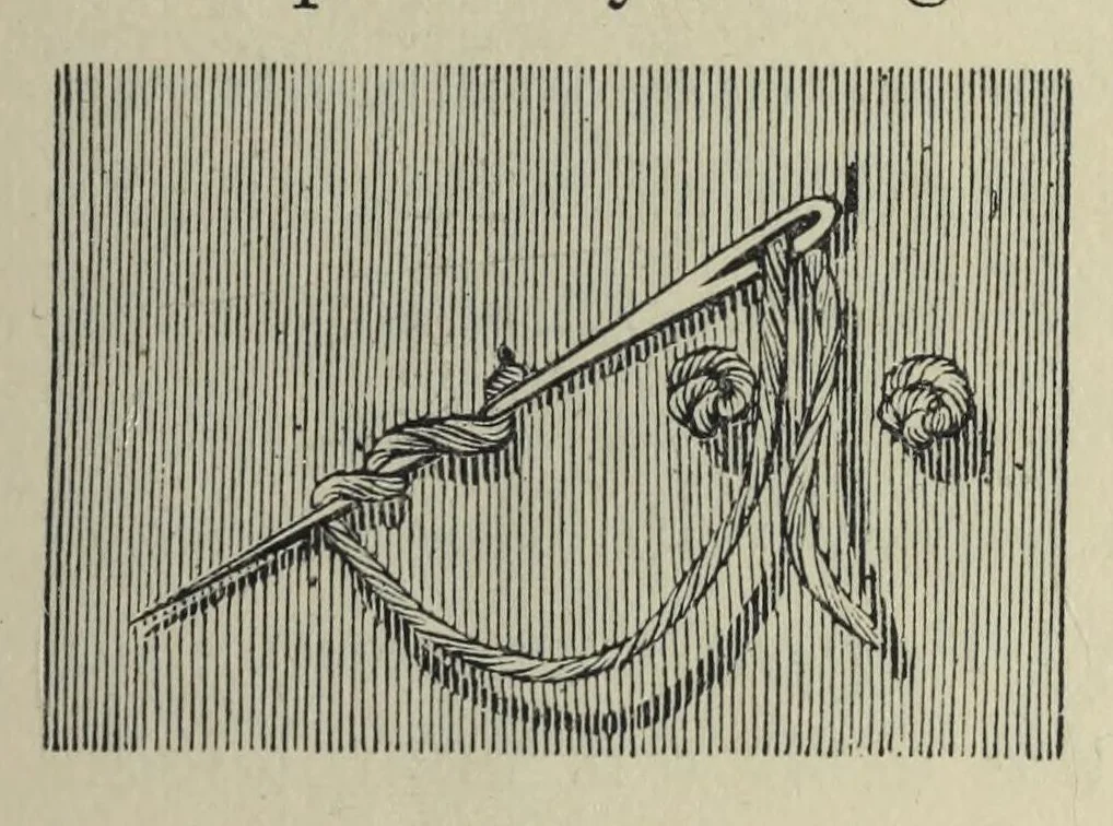 An illustration from Kensington embroidery and the colors of flowers : a complete guide to art needlework, 1884, leaf 13