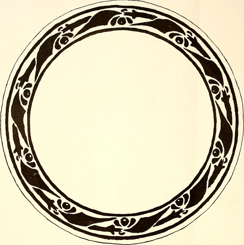 An illustration from Keramic studio, 1899, leaf 105
