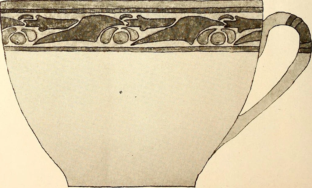 An illustration from Keramic studio, 1899, leaf 105