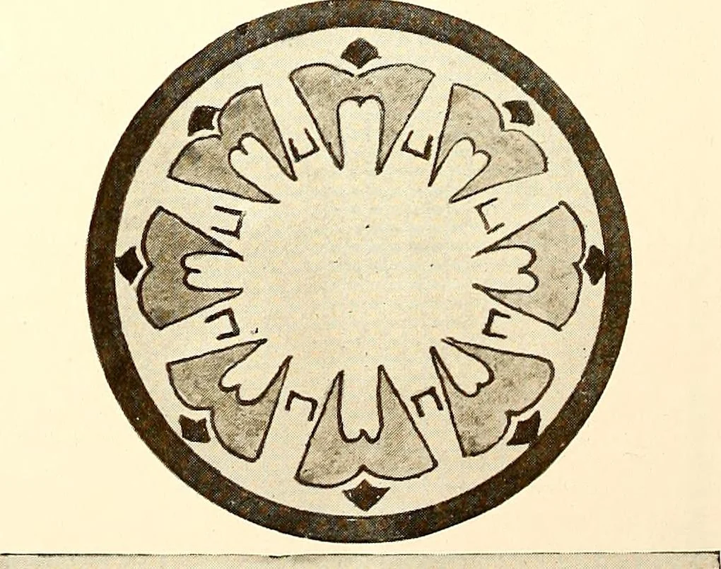 An illustration from Keramic studio, 1899, leaf 133