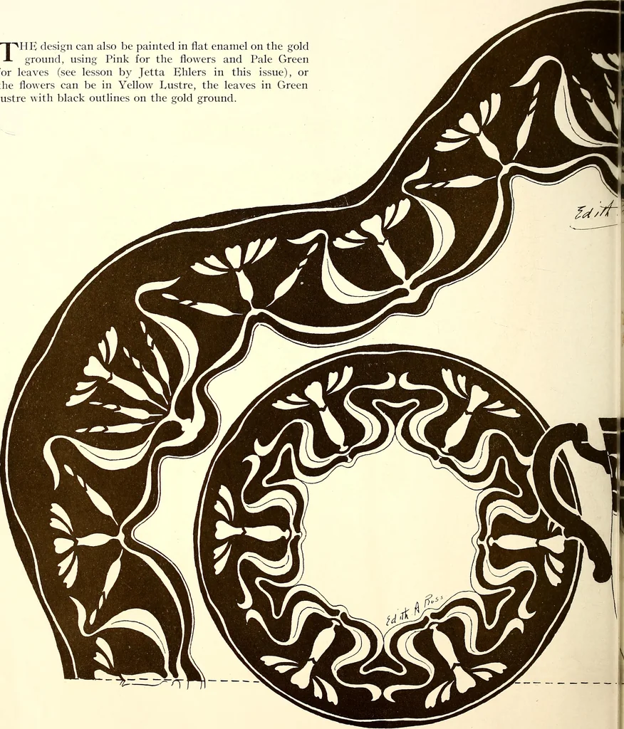 An illustration from Keramic studio, 1899, leaf 137