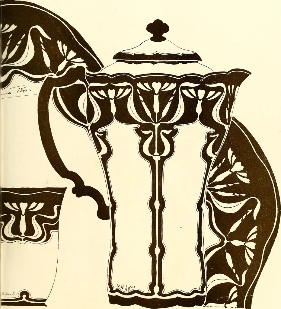 An illustration from Keramic studio, 1899, leaf 138