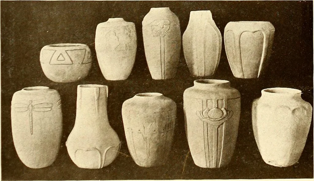An illustration from Keramic studio, 1899, leaf 150