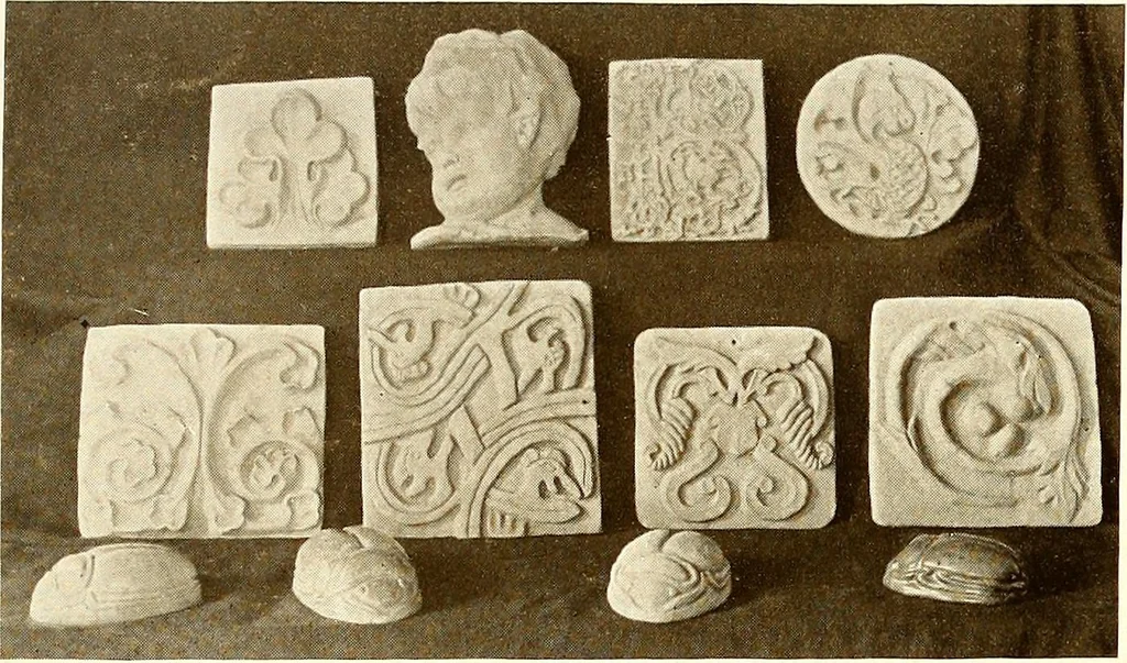 An illustration from Keramic studio, 1899, leaf 151
