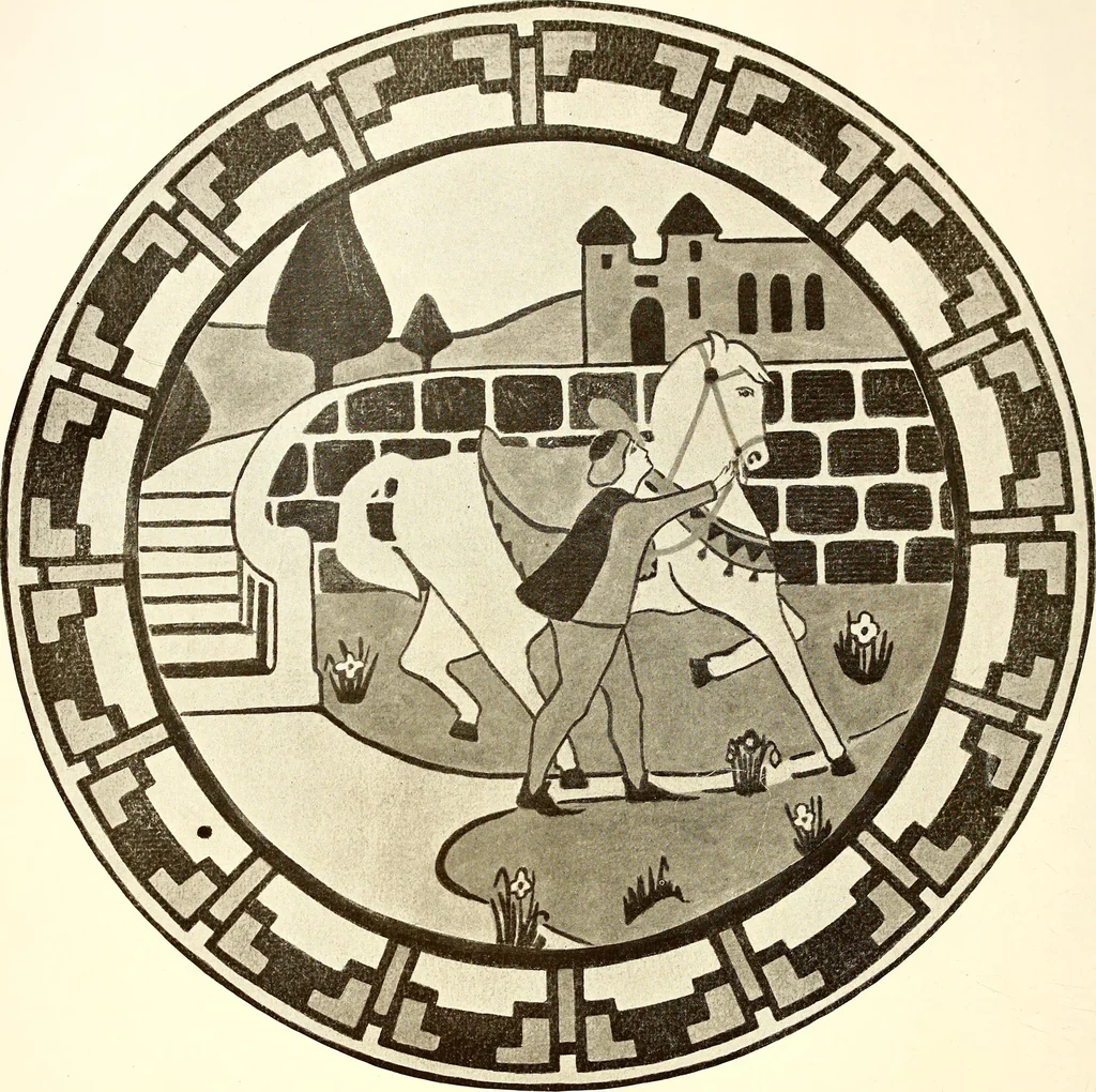 An illustration from Keramic studio, 1899, leaf 161