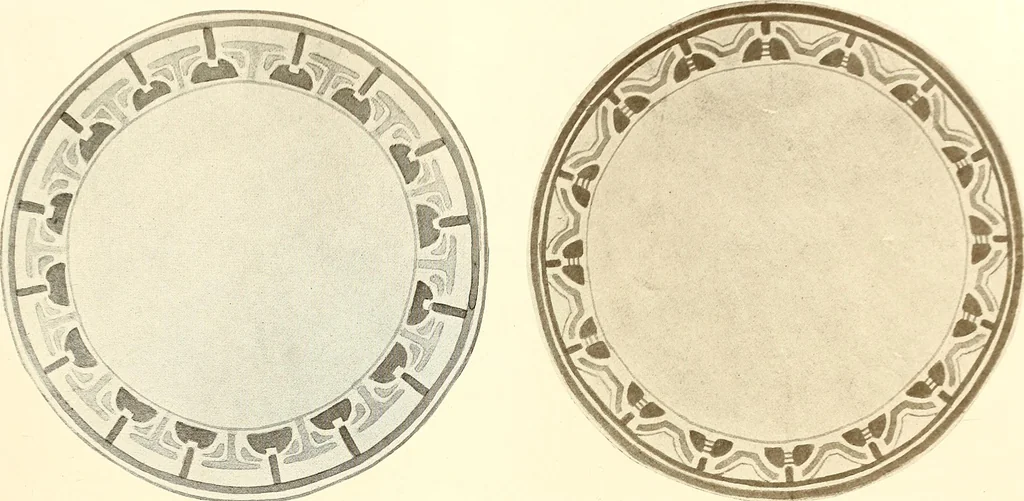 An illustration from Keramic studio, 1899, leaf 166