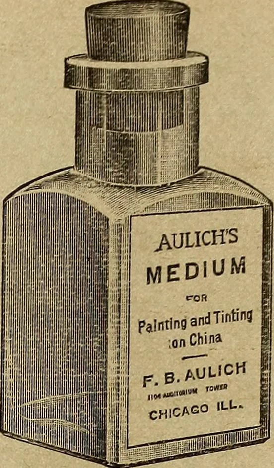 An illustration from Keramic studio, 1899, leaf 182