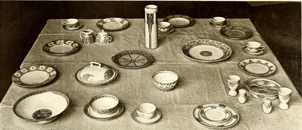 An illustration from Keramic studio, 1899, leaf 187
