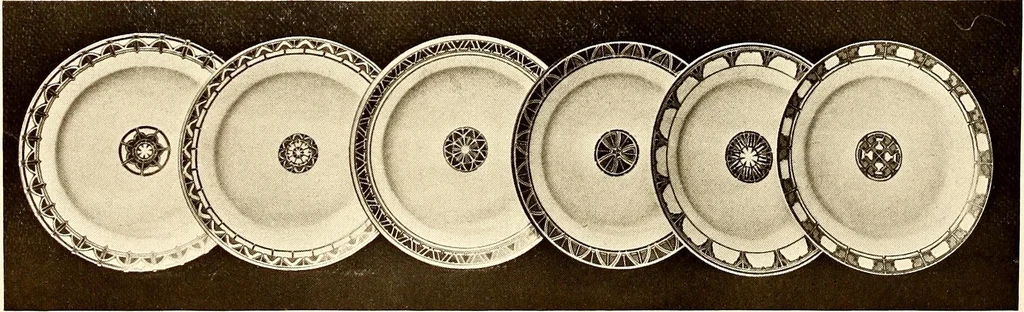 An illustration from Keramic studio, 1899, leaf 187