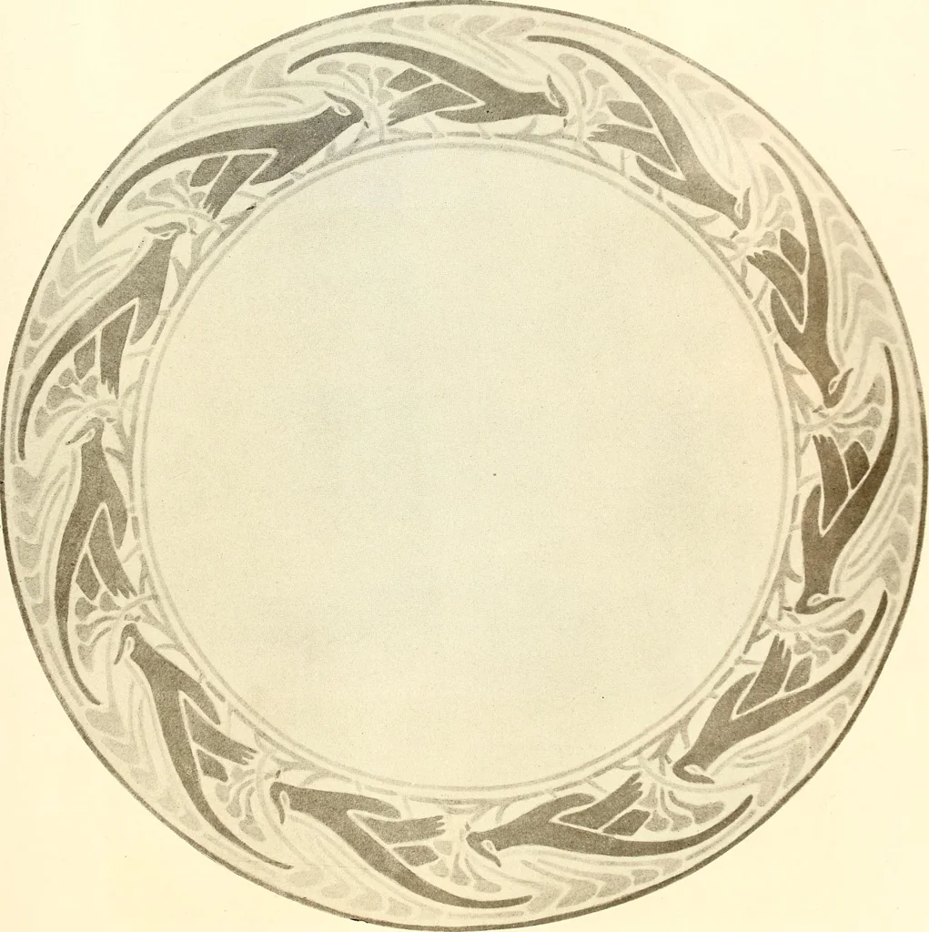 An illustration from Keramic studio, 1899, leaf 188