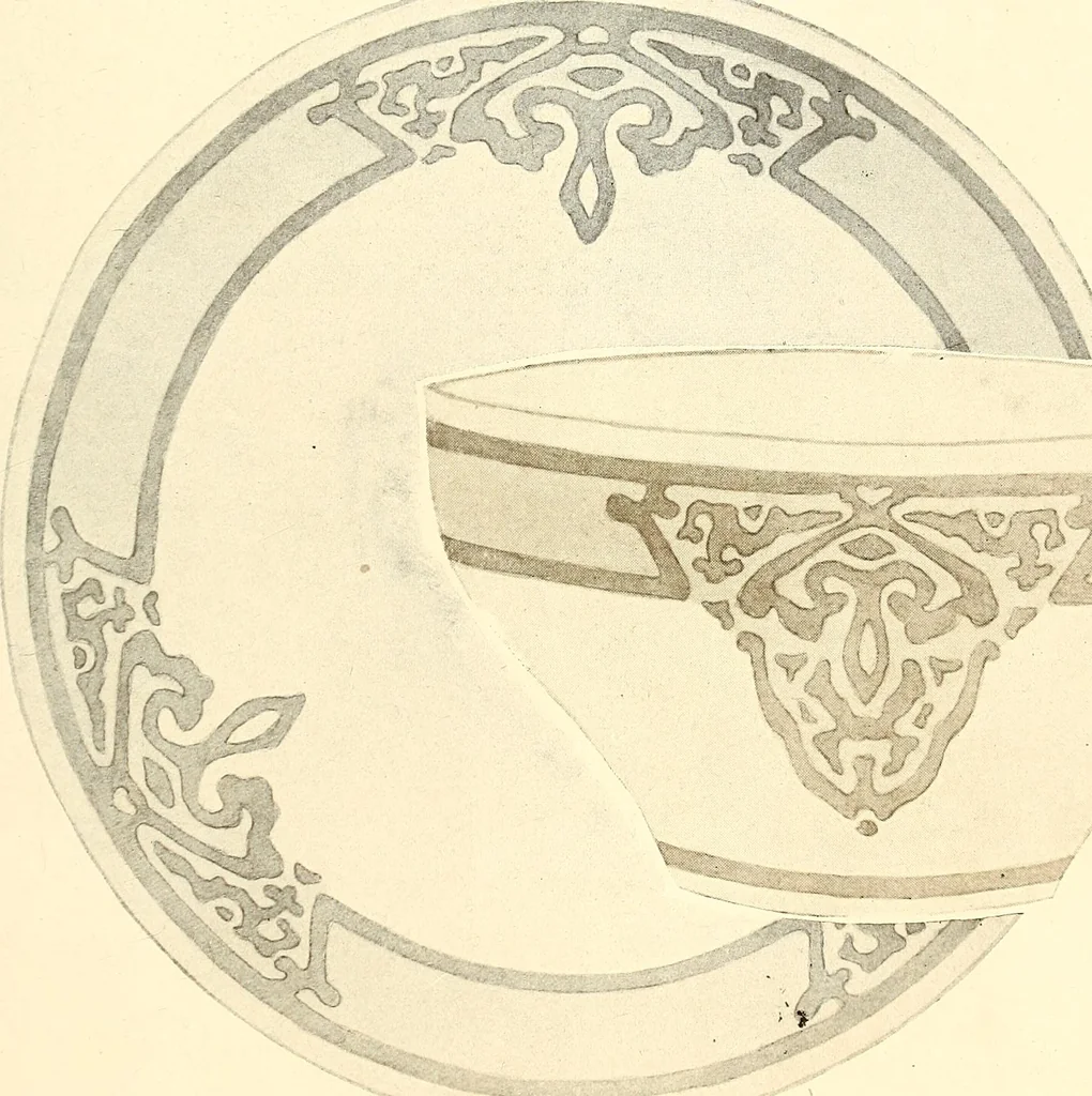 An illustration from Keramic studio, 1899, leaf 190