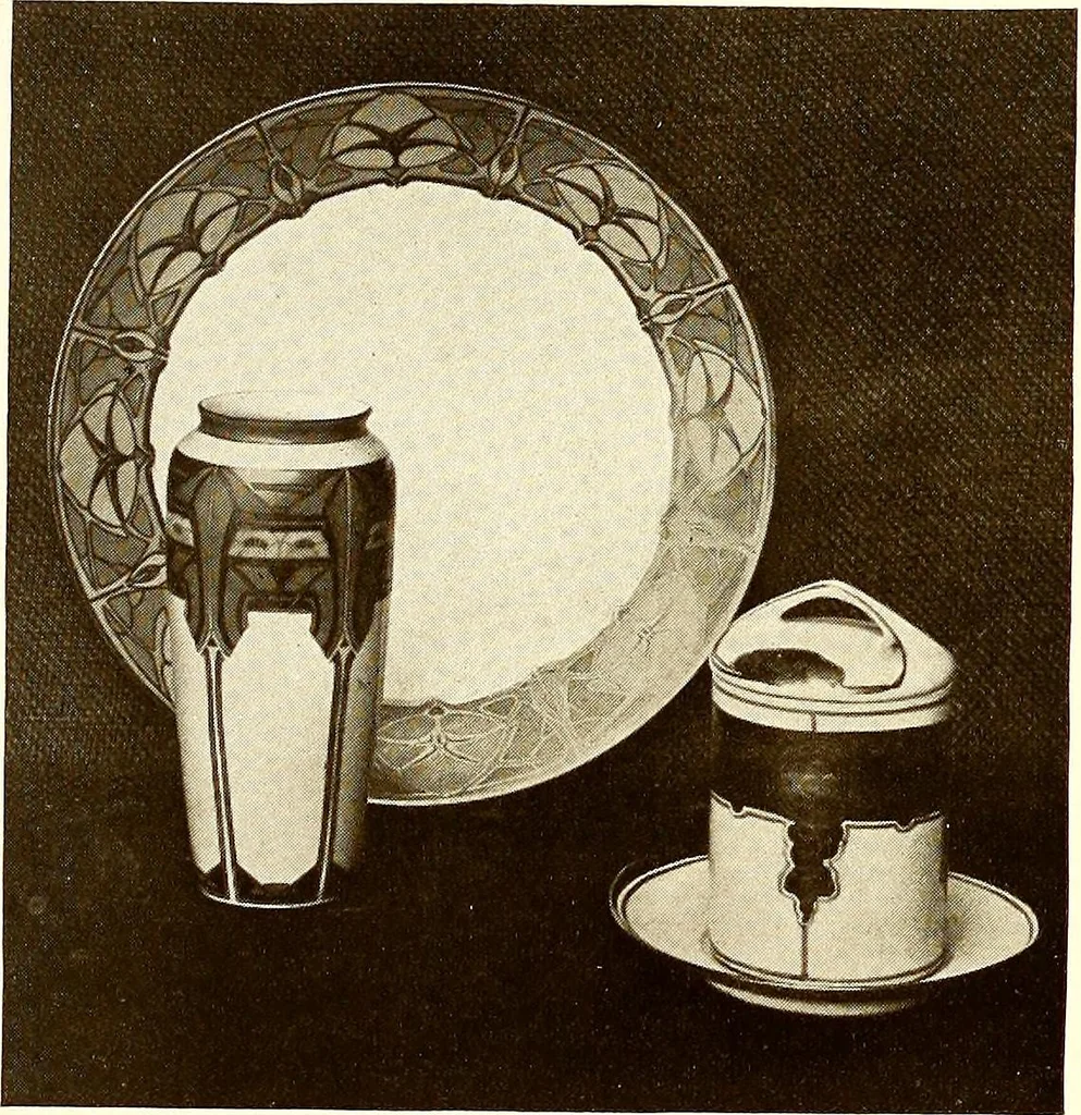 An illustration from Keramic studio, 1899, leaf 193