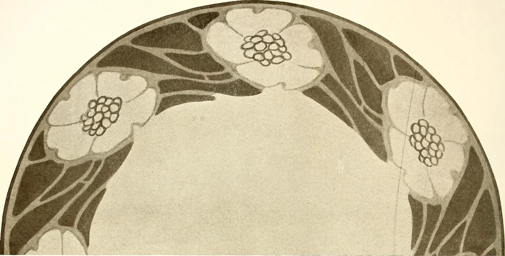 An illustration from Keramic studio, 1899, leaf 195