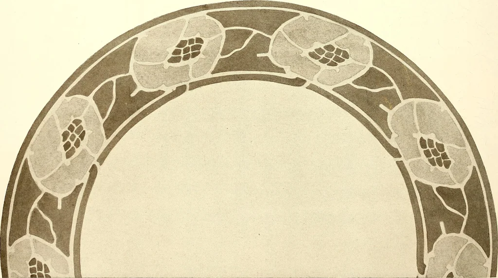 An illustration from Keramic studio, 1899, leaf 195