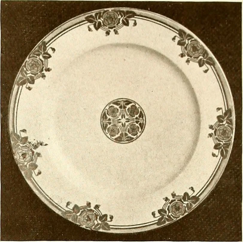 An illustration from Keramic studio, 1899, leaf 199
