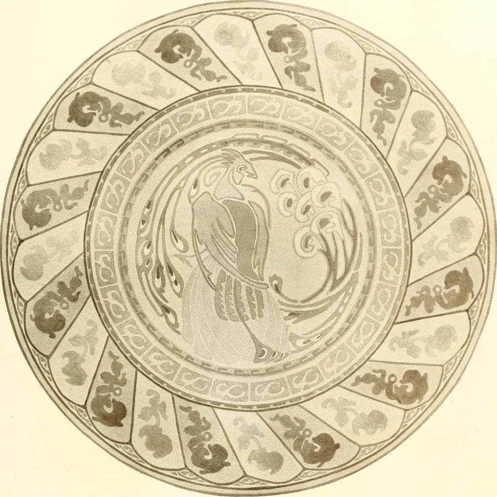 An illustration from Keramic studio, 1899, leaf 204