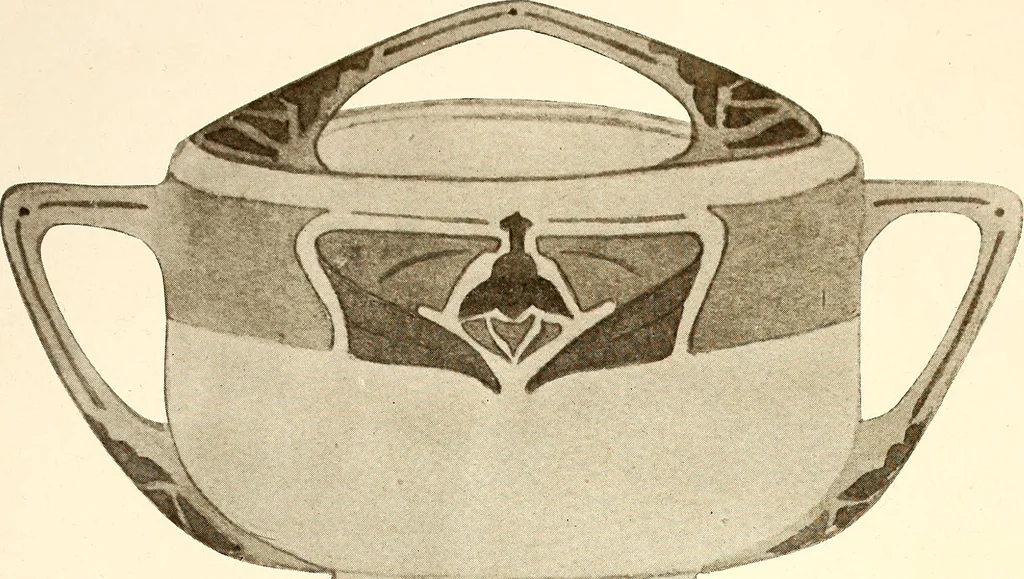 An illustration from Keramic studio, 1899, leaf 21