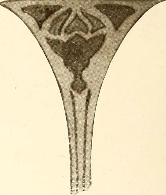 An illustration from Keramic studio, 1899, leaf 21