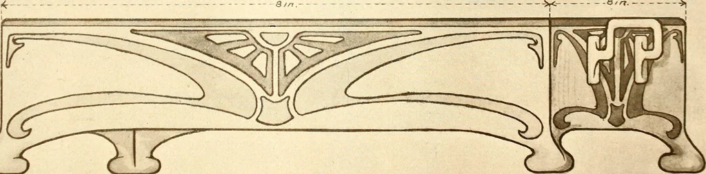 An illustration from Keramic studio, 1899, leaf 22