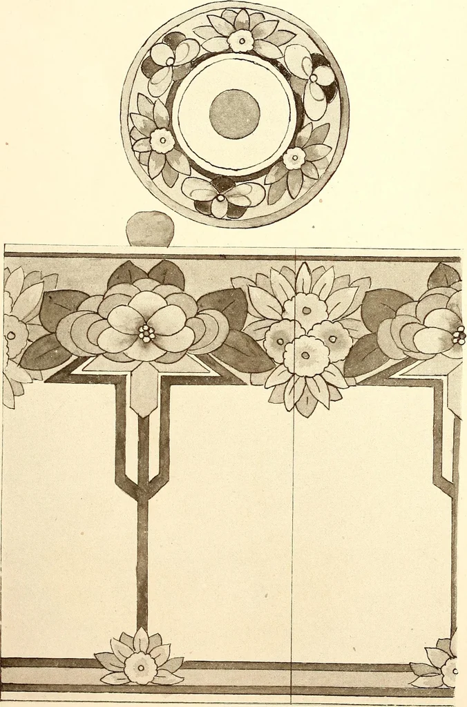 An illustration from Keramic studio, 1899, leaf 23