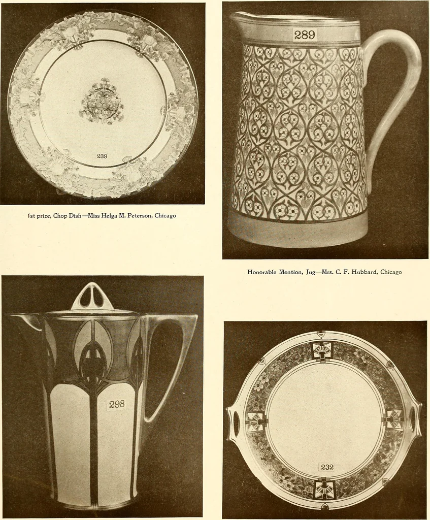 An illustration from Keramic studio, 1899, leaf 232
