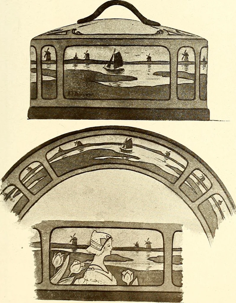 An illustration from Keramic studio, 1899, leaf 240